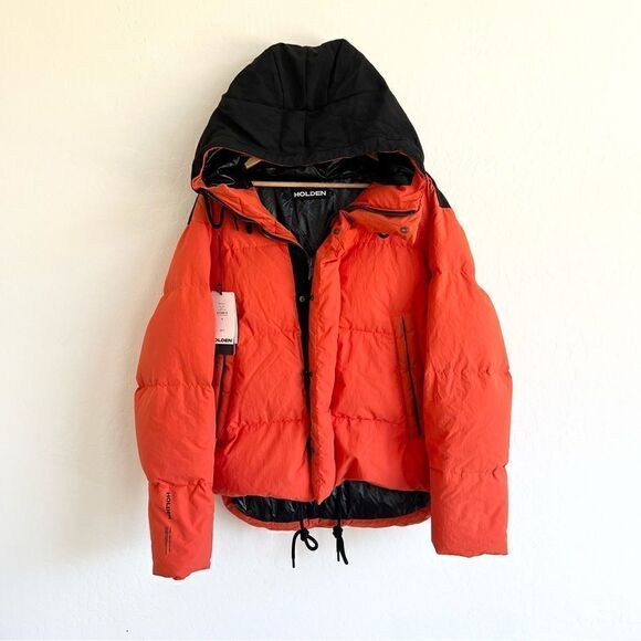 HOLDEN Outerwear Fowler Down Parka Jacket Burnt Orange NWT $850 SOLD OUT Medium - Picture 1 of 11